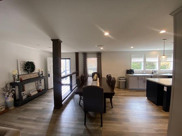 12154 County Road 331A Terrell, TX 75161 - Photo 6 of 31 a view of a dining room with furniture and wooden floor