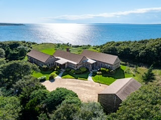 135 Capawock Road West Tisbury, MA 02568 - Photo 1 of 25 an aerial view of residential houses with outdoor space