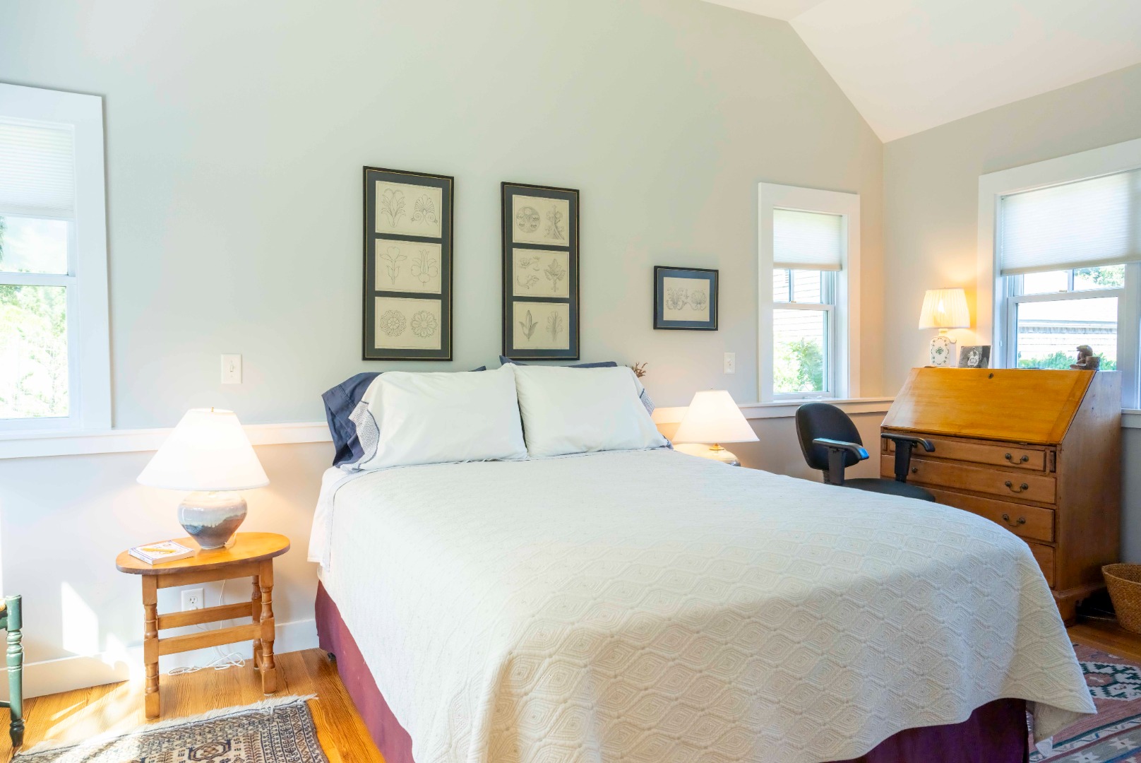 135 Capawock Road West Tisbury, MA 02568 - Photo 24 of 25 a bedroom with a bed and window