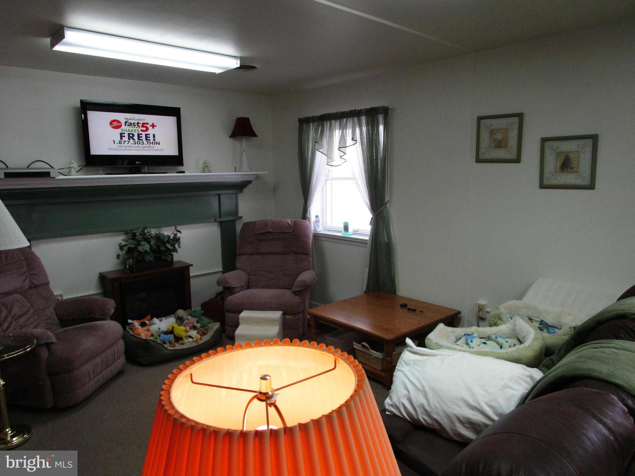 25331 Military Road Cascade, MD 21719 - Photo 5 of 13 a living room with furniture and a fireplace