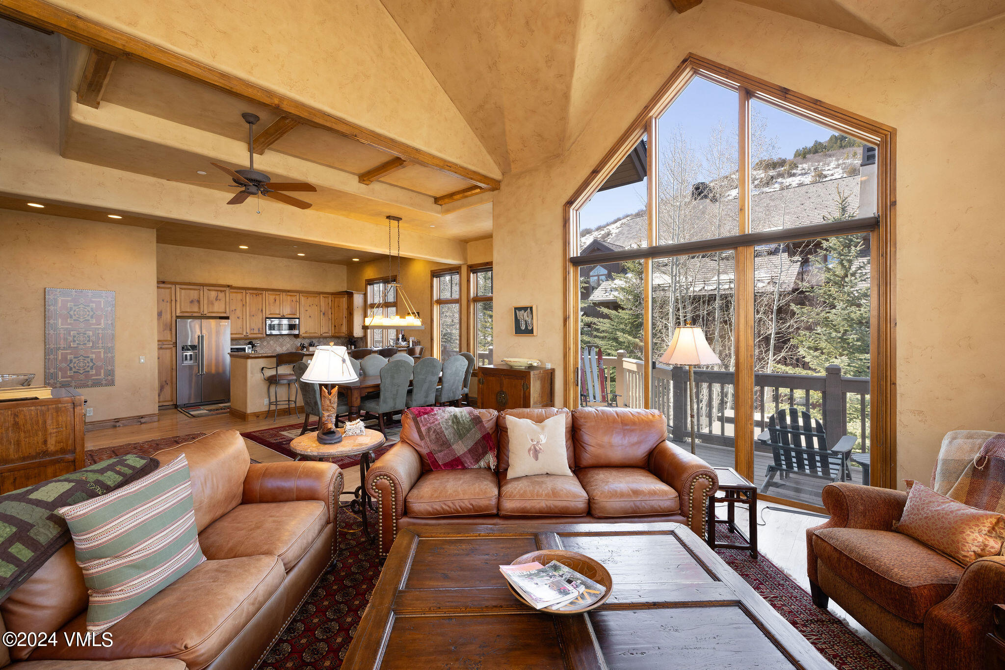 54 Cresta Road, Unit F6 Edwards, CO 81632 - Photo 3 of 13 a living room with furniture and a large window