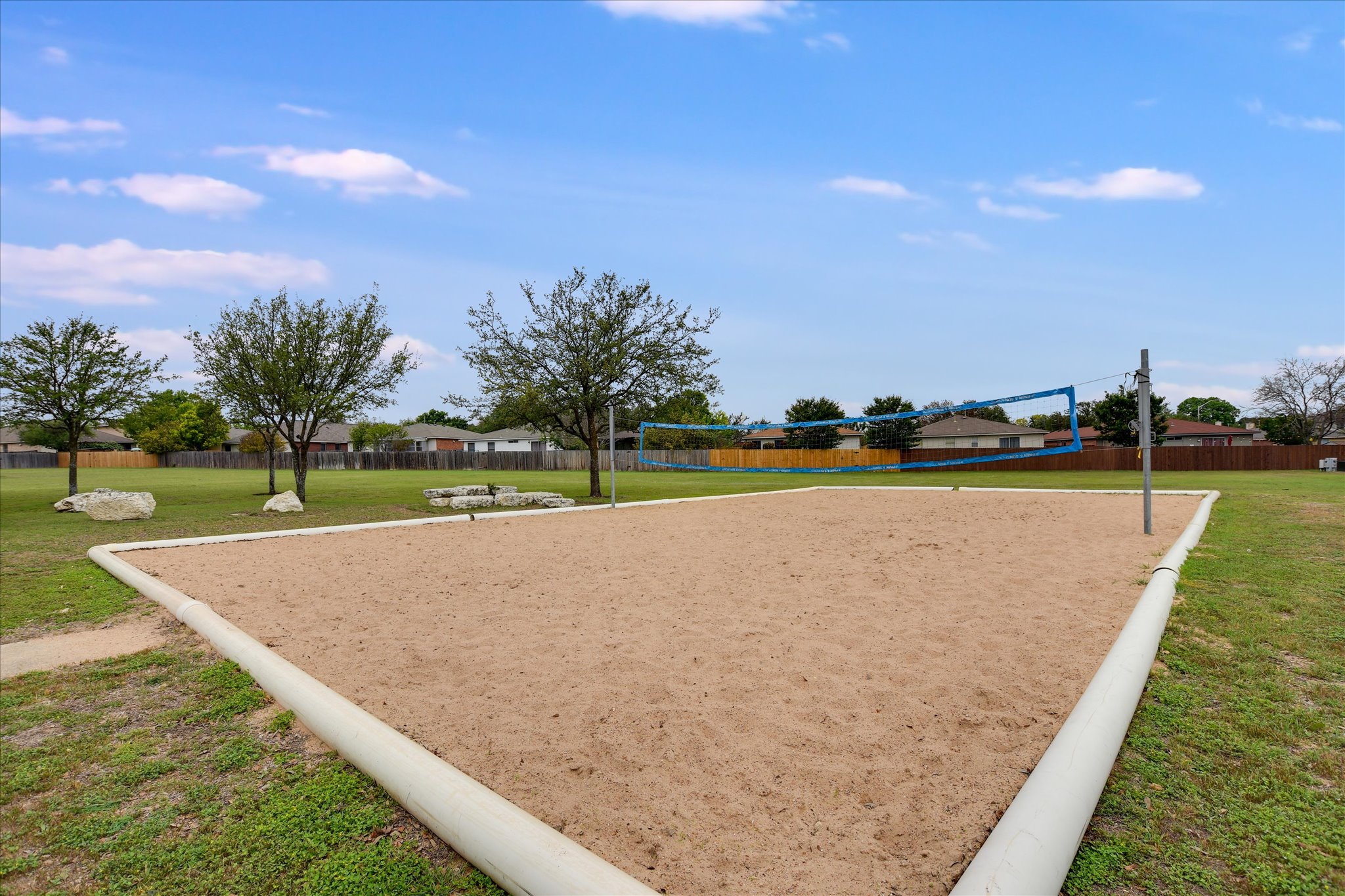 406 Golden Gate Drive Leander, TX 78641 - Photo 32 of 40 Surrounding community with volleyball court