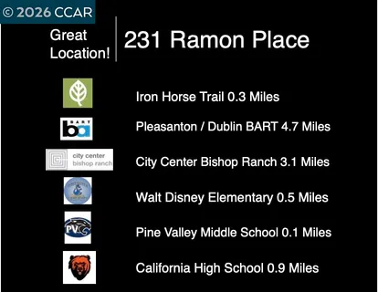 $1,649,000 | 231 Ramon Place, San Ramon, CA 94583