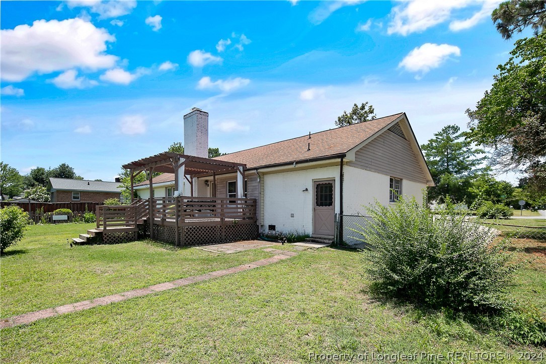 3011 Rouse Road Fayetteville, NC 28306 - Photo 47 of 50 a front view of a house with yard
