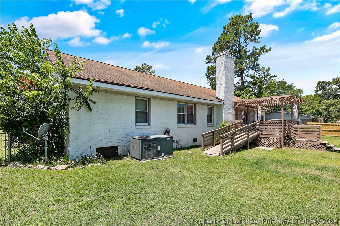 3011 Rouse Road Fayetteville, NC 28306 - Photo 48 of 50 a house view with a sitting space and garden