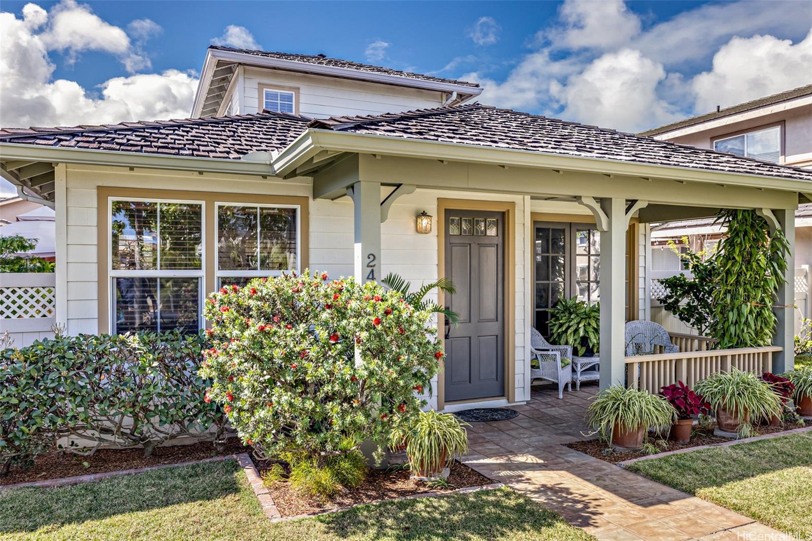 front view of a building