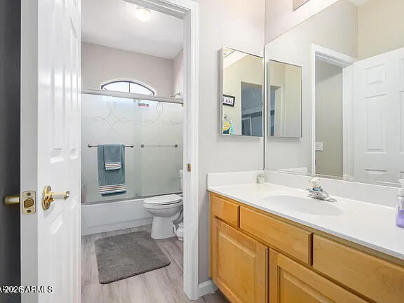 755 East Orchid Lane Gilbert, AZ 85296 - Photo 23 of 26 a bathroom with a sink a toilet and shower
