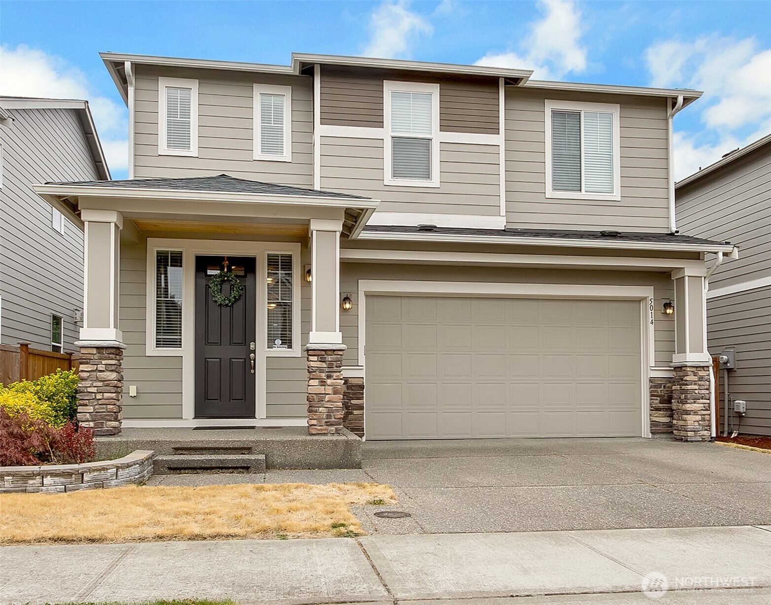 front view of a house