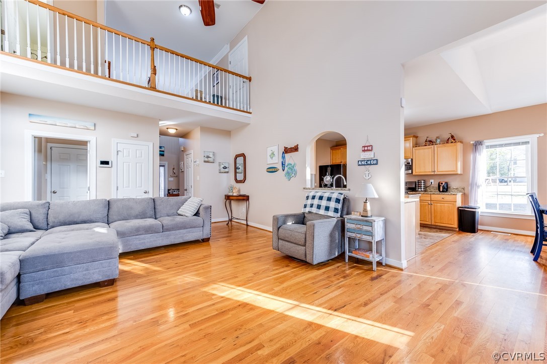 12124 Club Ridge Drive Chester, VA 23836 - Photo 12 of 40 Don't let the entertaining stop, this great room is open to the kitchen and breakfast area with access to the large rear deck