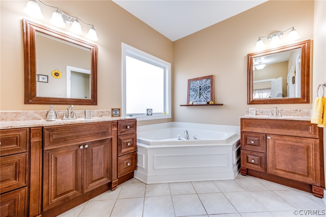 12124 Club Ridge Drive Chester, VA 23836 - Photo 23 of 40 Updated tile