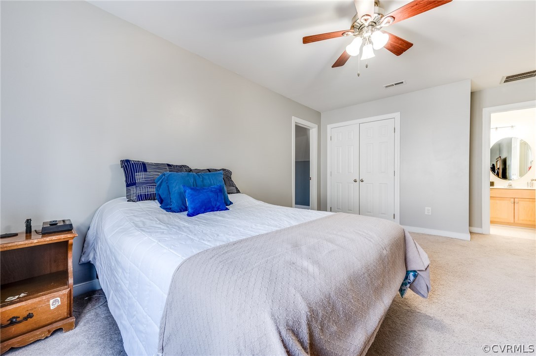 12124 Club Ridge Drive Chester, VA 23836 - Photo 29 of 40 2nd bedroom with Jack & Jill bathroom and bonus room