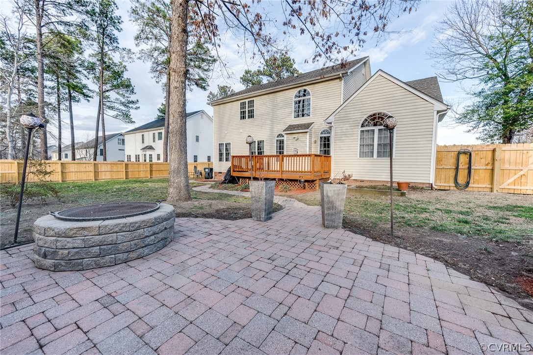 Family and friends can all gather for bonfire on the patio and play games in the privacy of your fully fenced in level back yard. LET the Games Began!!!