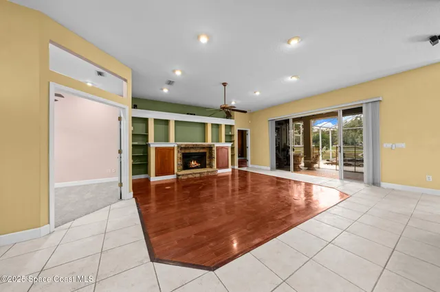 a view of a living room with furniture