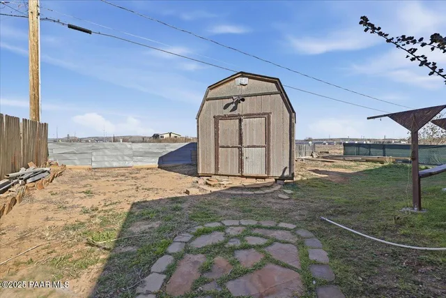 a view of a water heater room