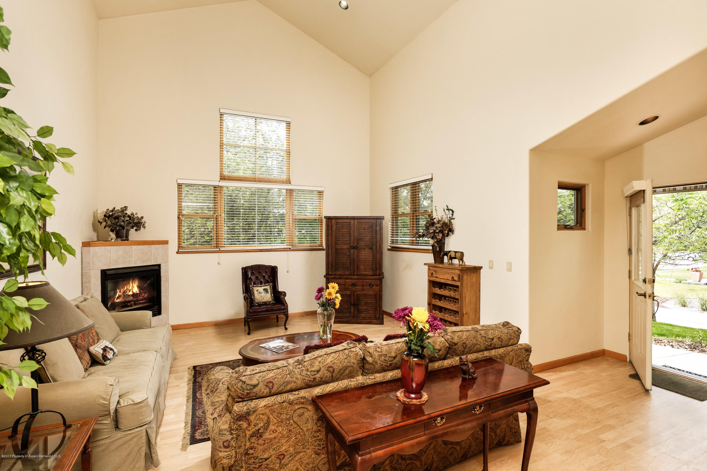351 Branding Way Basalt, CO 81621 - Photo 2 of 16 351Branding living room with fp and wind