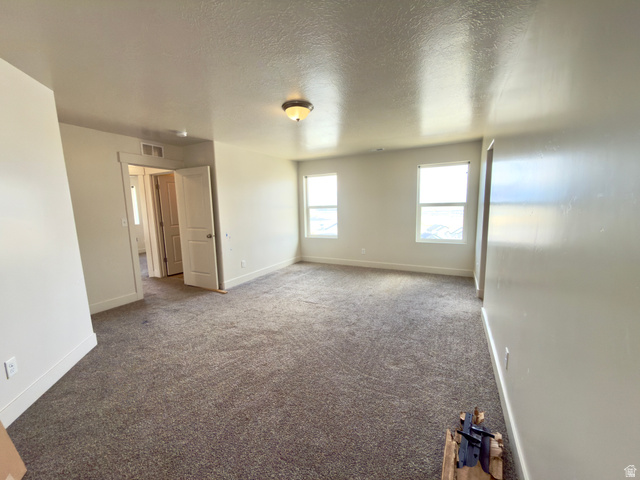 1823 South Longview Road Santaquin, UT 84655 - Photo 48 of 69 Spacious room featuring neutral carpeting, two windows, and a flush mount ceiling light fixture