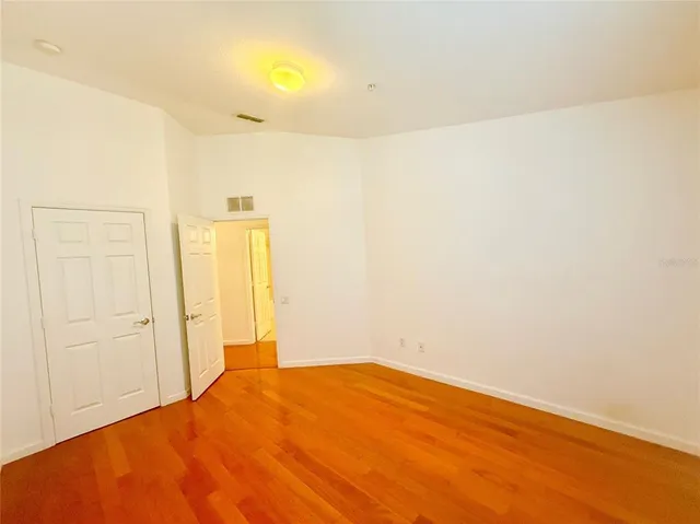 a view of empty room