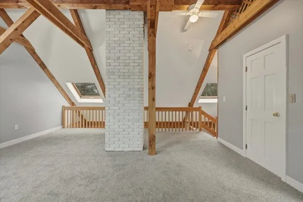 a view of an entryway with staircase