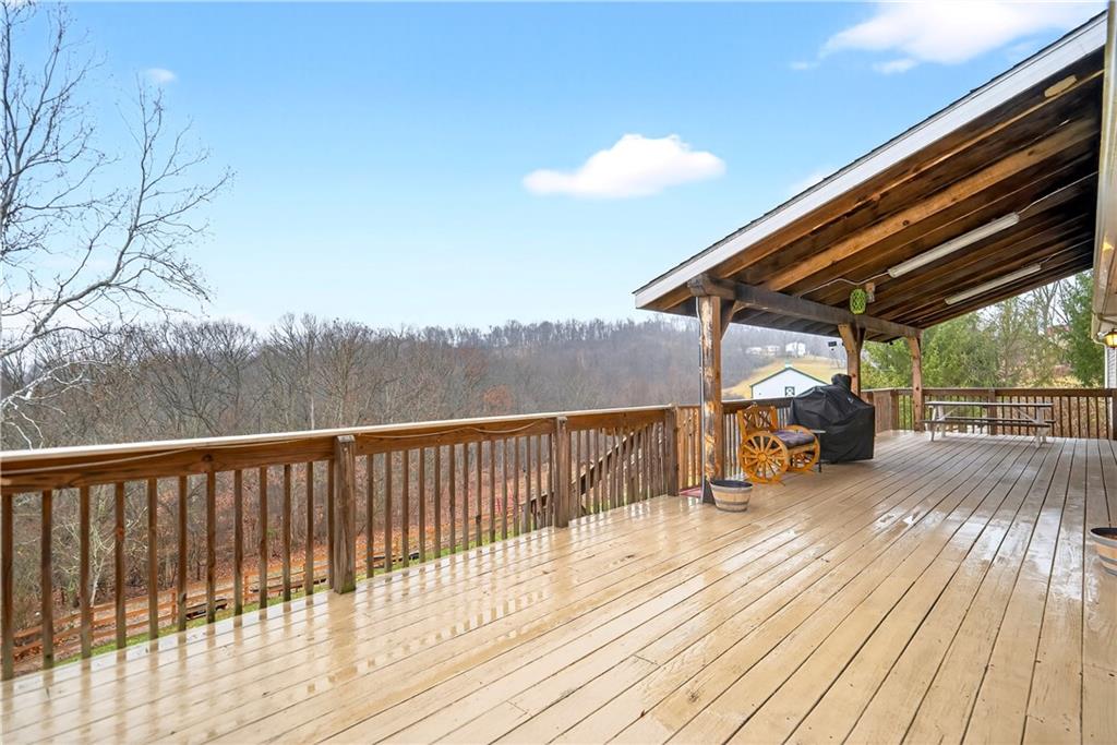 229 Tr780 Waynesburg, PA 15370 - Photo 42 of 50 Deck off dining room/kitchen