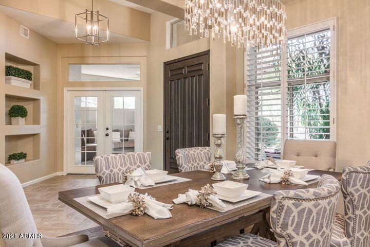 16715 North 108th Way Scottsdale, AZ 85255 - Photo 43 of 104 a living room with furniture and large windows