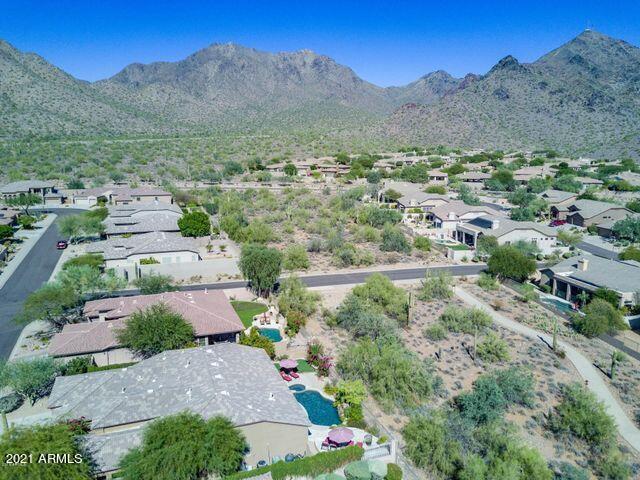 16715 North 108th Way Scottsdale, AZ 85255 - Photo 74 of 104 an aerial view of a house with mountain view