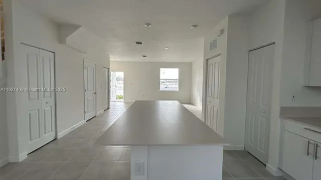 a view of livingroom and kitchen