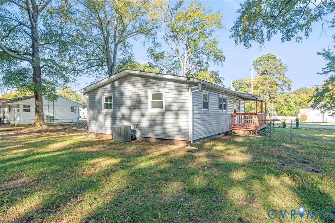 1509 Enon Church Road Chester, VA 23836 - Photo 27 of 32 a view of a house with a yard
