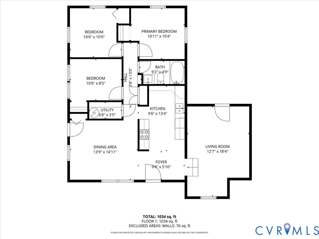 1509 Enon Church Road Chester, VA 23836 - Photo 32 of 32 a picture of a floor plan