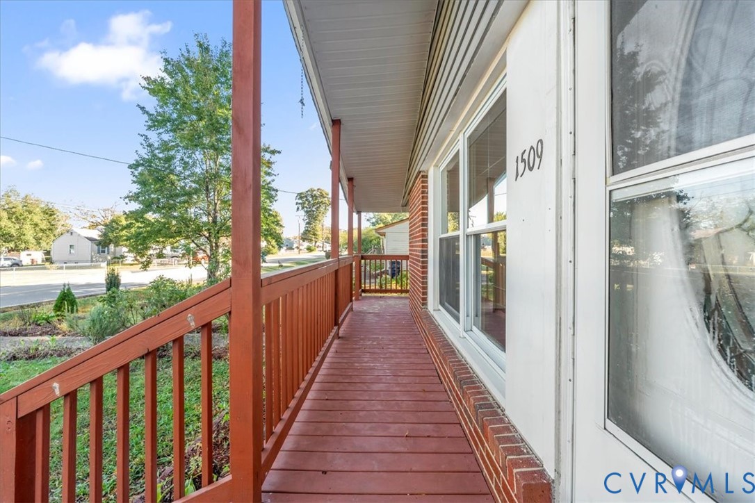 1509 Enon Church Road Chester, VA 23836 - Photo 5 of 32 a view of a balcony
