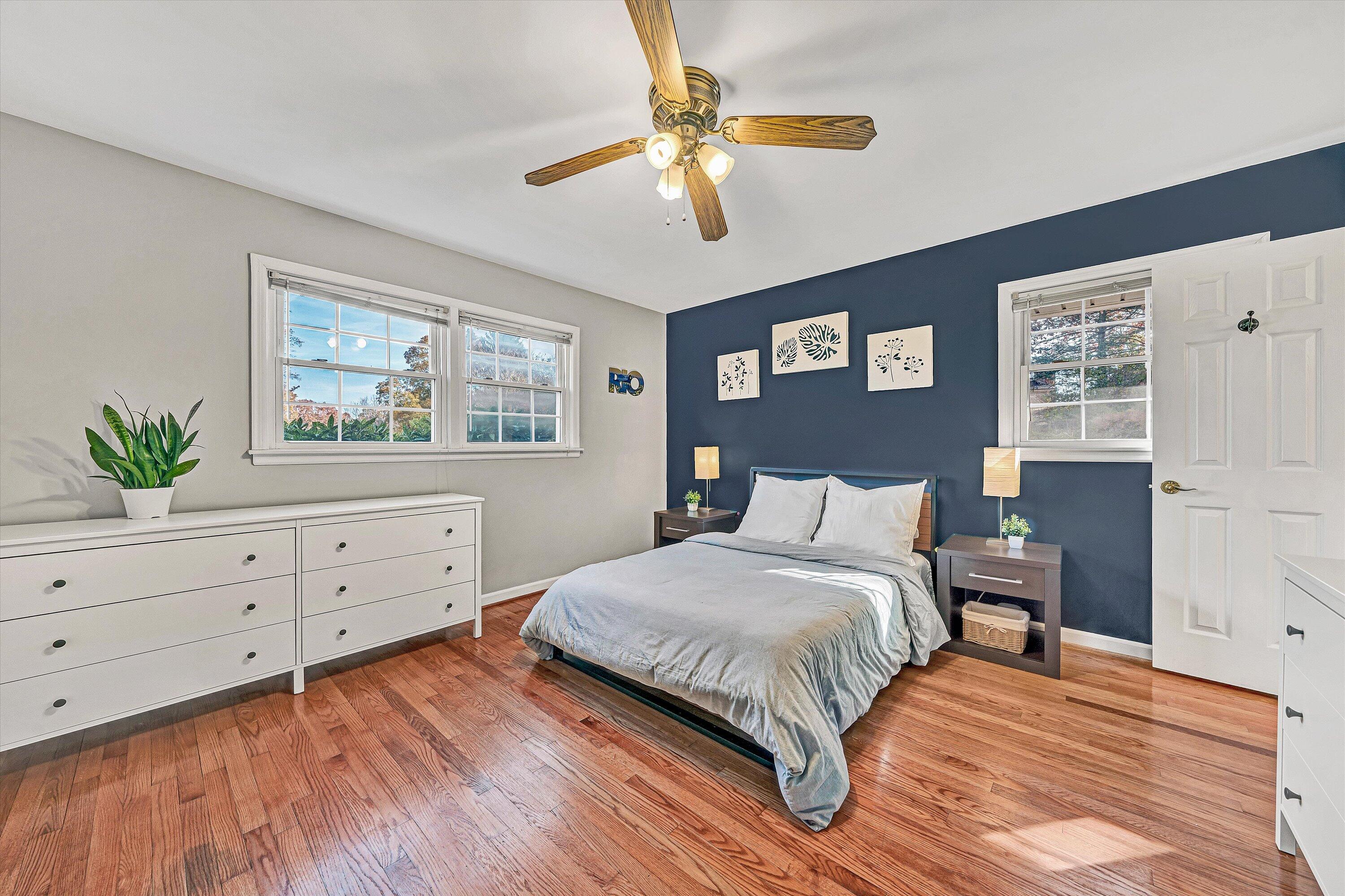 3536 Forester Road Southwest Roanoke, VA 24018 - Photo 13 of 26 a bedroom with a bed and a dresser