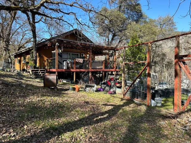a view of an outdoor space with a lake view