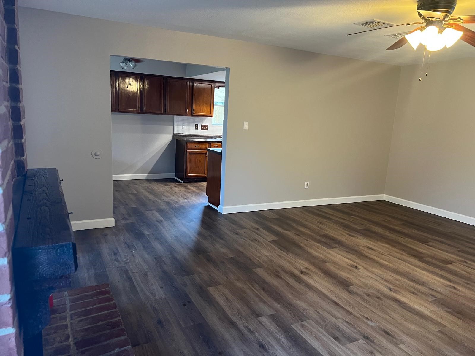 7010 Santa Rita Drive Houston, TX 77083 - Photo 3 of 17 Family room overlooking the breakfast/kitchen area