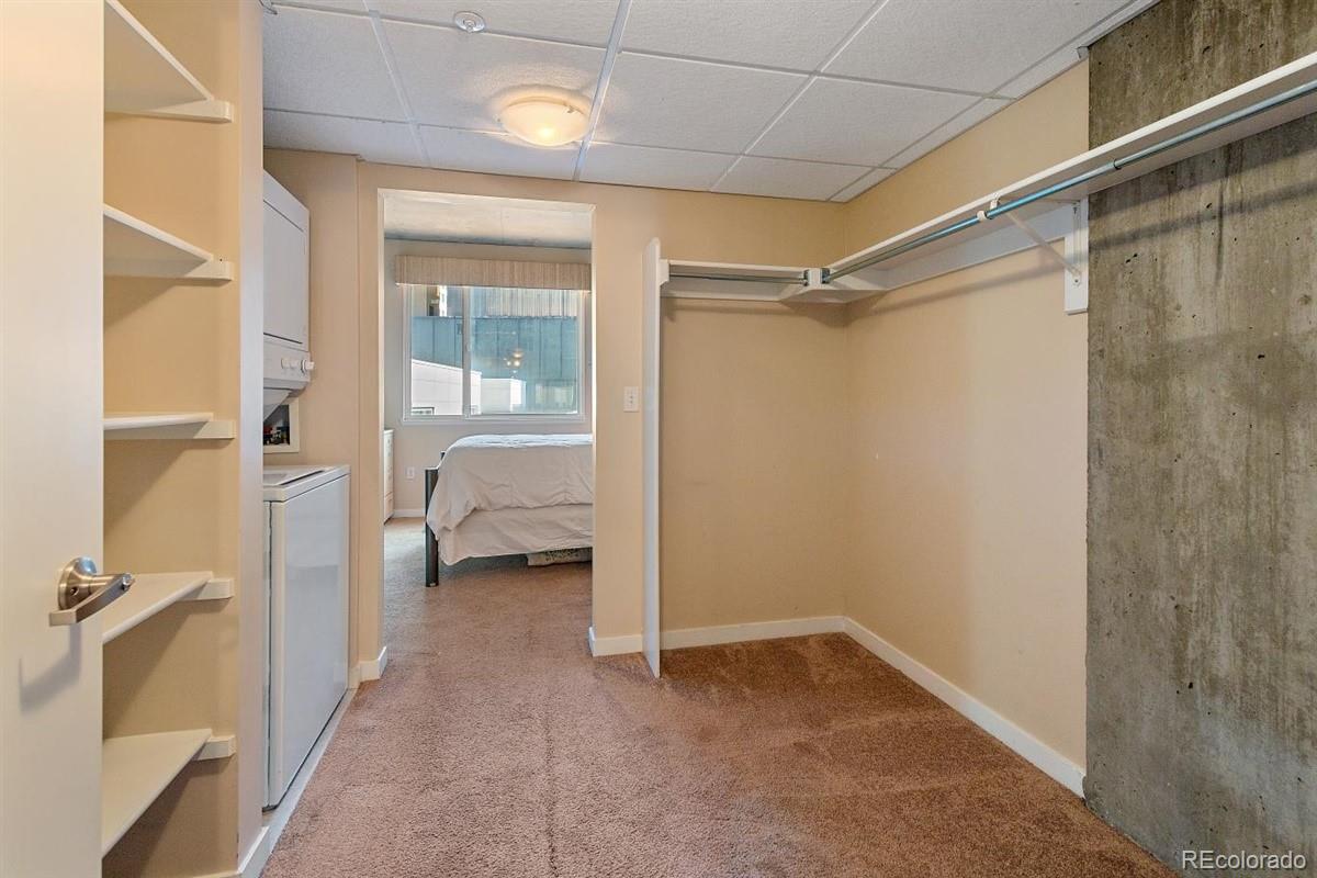1475 Delgany Street, Unit 307 Denver, CO 80202 - Photo 12 of 18 a view of bedroom