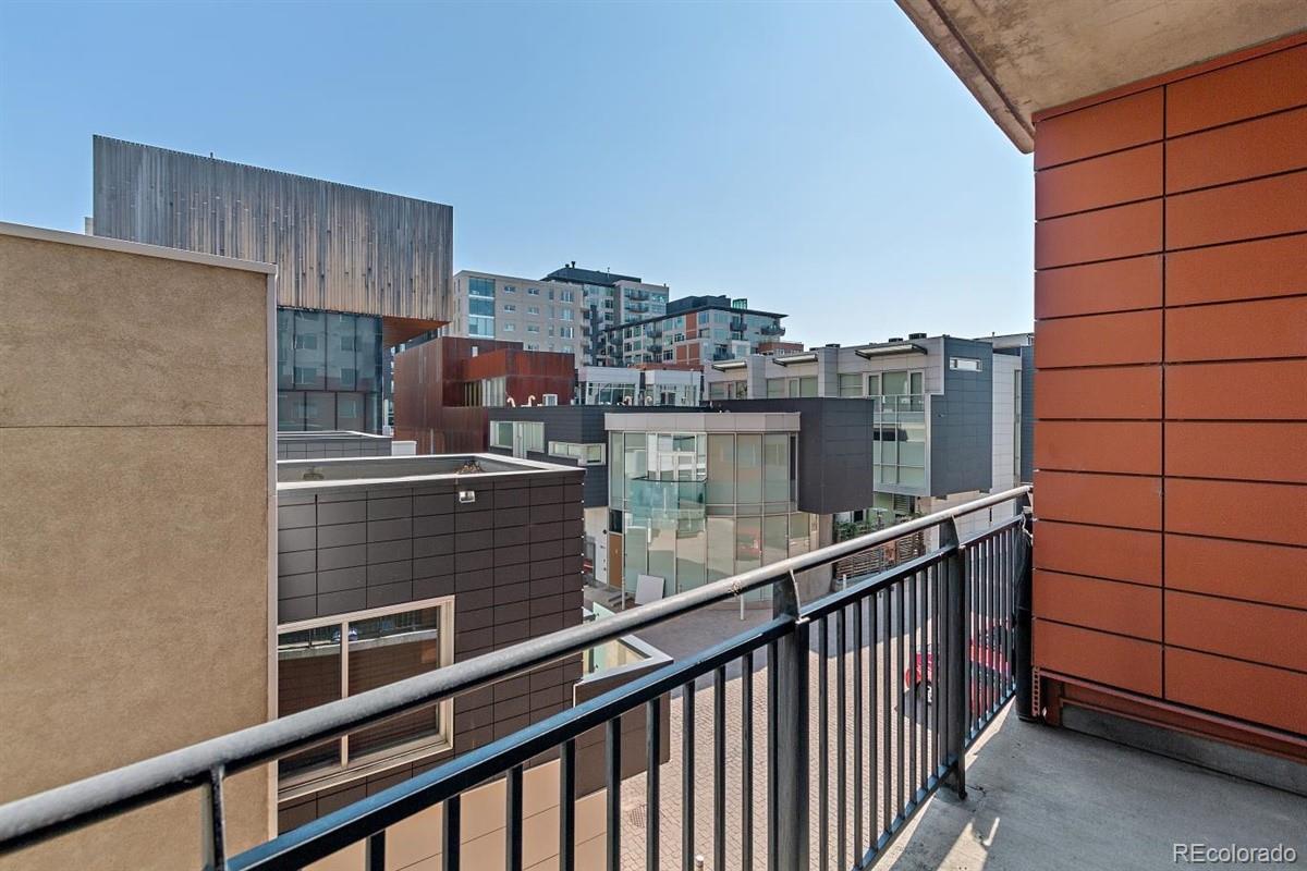1475 Delgany Street, Unit 307 Denver, CO 80202 - Photo 15 of 18 a view of city from balcony