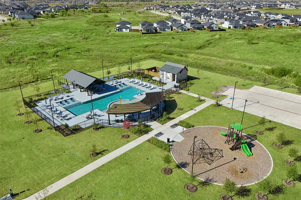 1451 Arciones Road Fort Worth, TX 76052 - Photo 24 of 30 an aerial view of a house with a yard