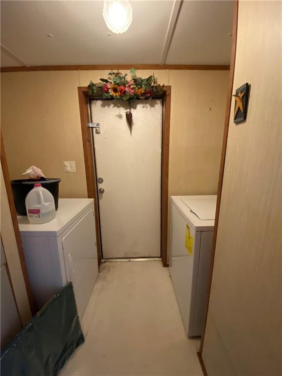 225 Budapest Road Dilliner, PA 15327 - Photo 17 of 25 a utility room with dryer and washer