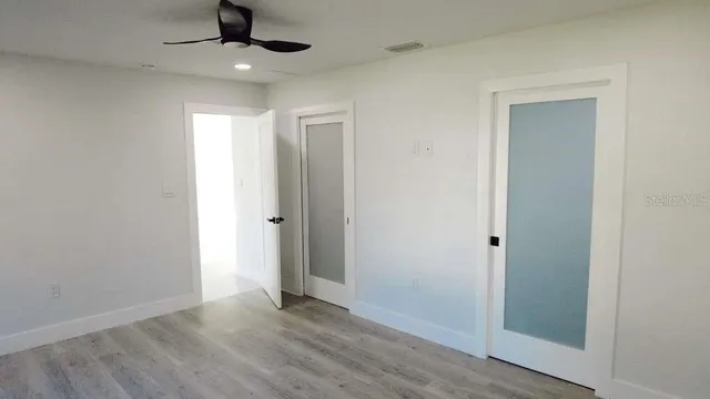 wooden floor in an empty room