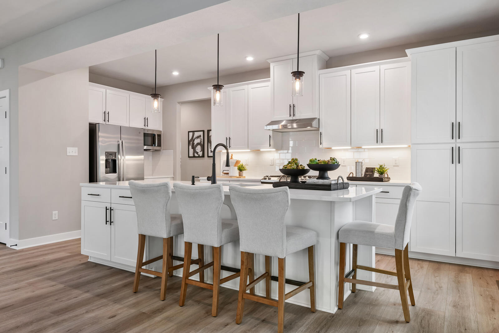 7215 Fairway Ridge Road Salem, VA 24153 - Photo 73 of 79 a kitchen with kitchen island granite countertop a table chairs sink and cabinets