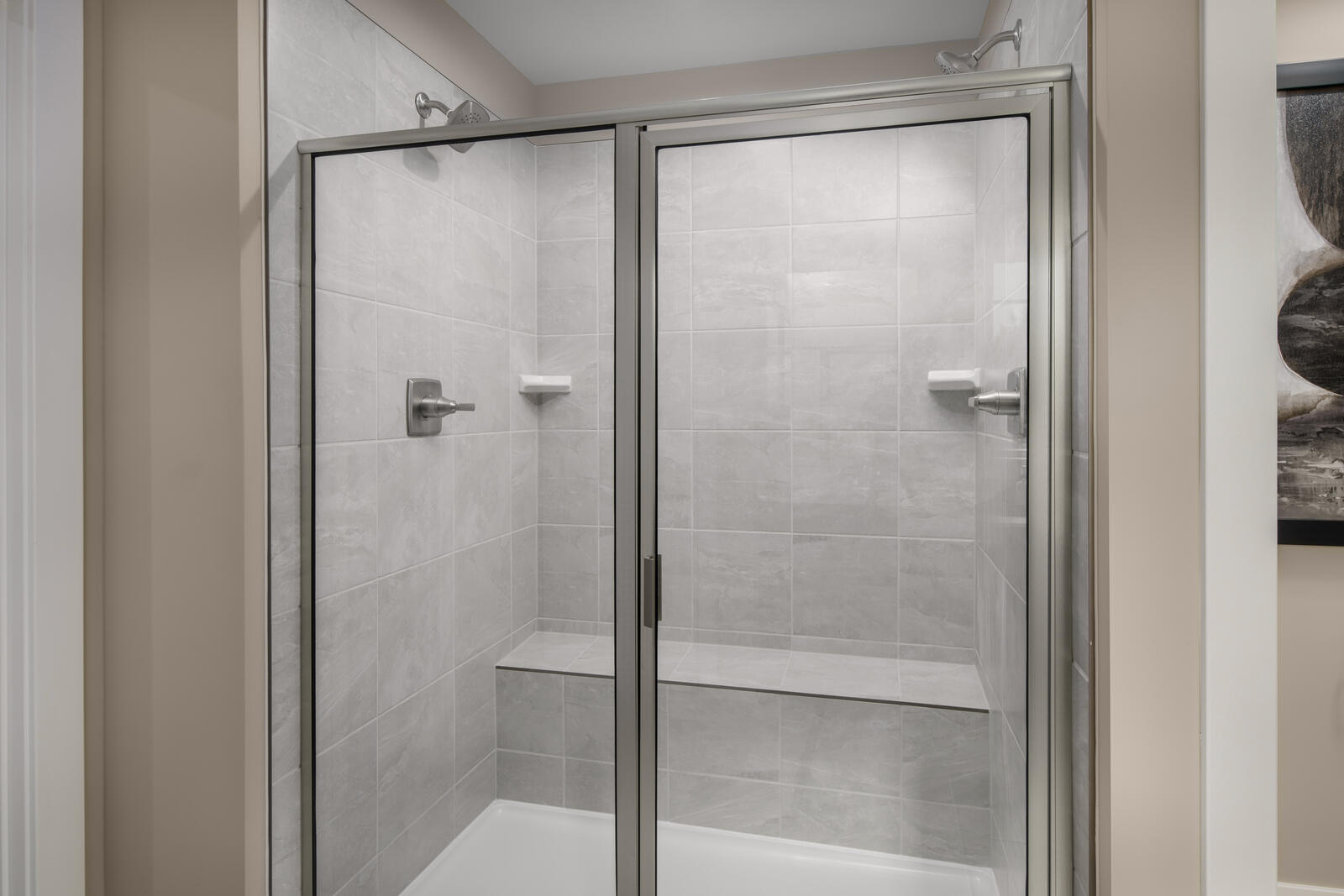 7215 Fairway Ridge Road Salem, VA 24153 - Photo 8 of 79 a bathroom with a glass shower door