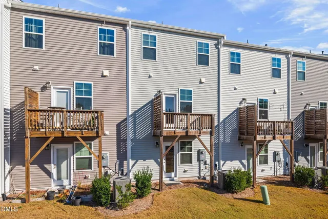 a view of a house with a patio