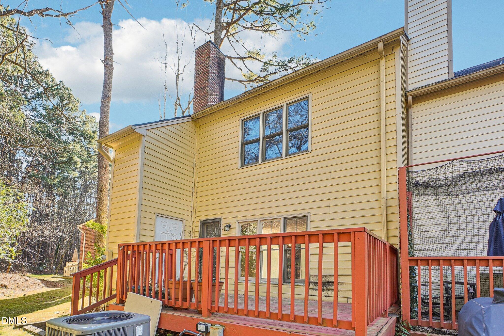 3305 Coachman's Way Durham, NC 27705 - Photo 34 of 35 a view of a house with a deck