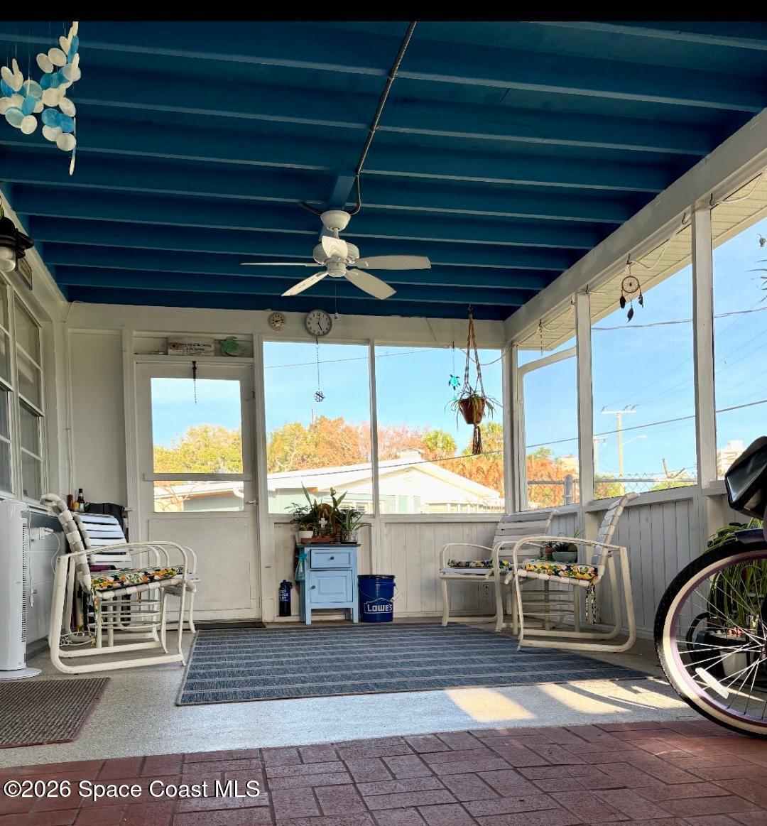 906 Santa Cruz Road Cocoa Beach, FL 32931 - Photo 19 of 24 Porch/Patio