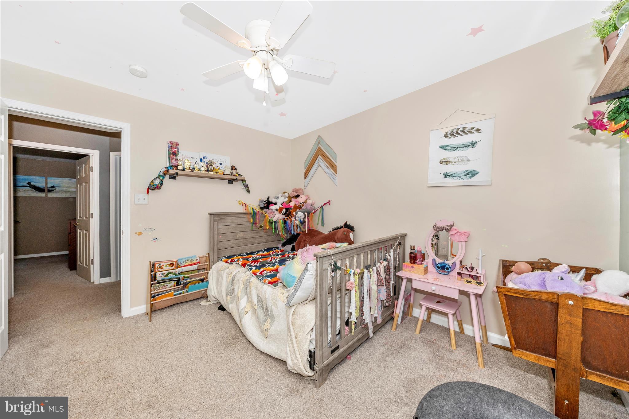 4120 Petersville Road Knoxville, MD 21758 - Photo 28 of 52 a bedroom with furniture and a chandelier