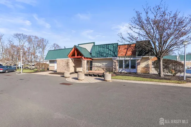 a view of a street with houses
