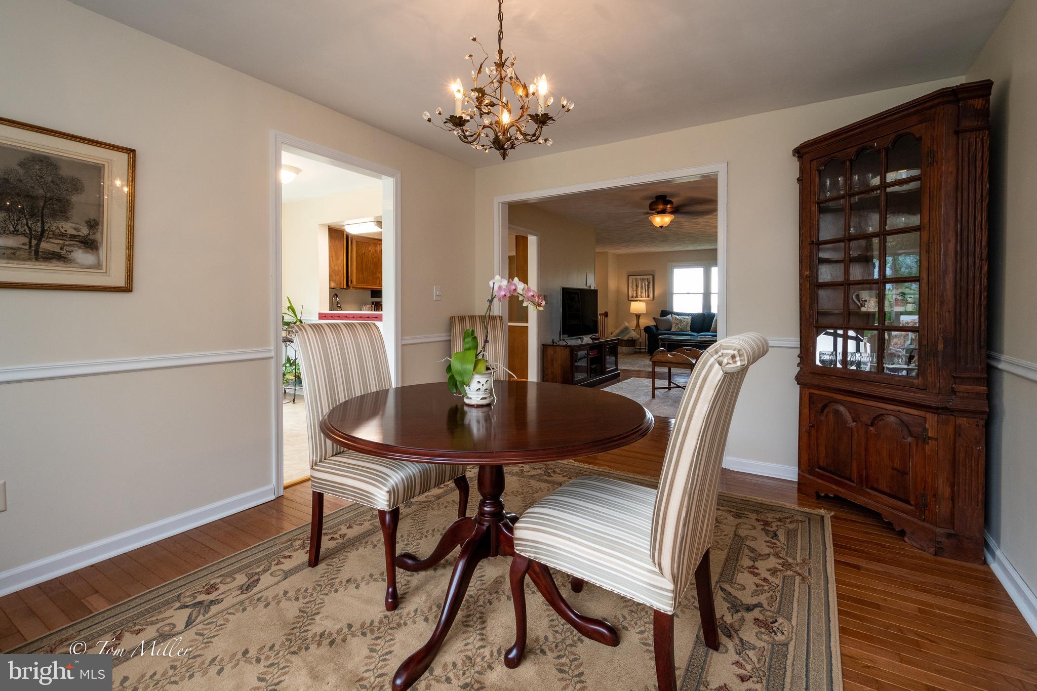 2539 Bert Fowler Road Hampstead, MD 21074 - Photo 14 of 65 Dining Room Has Great Natural Light & Chair Rail