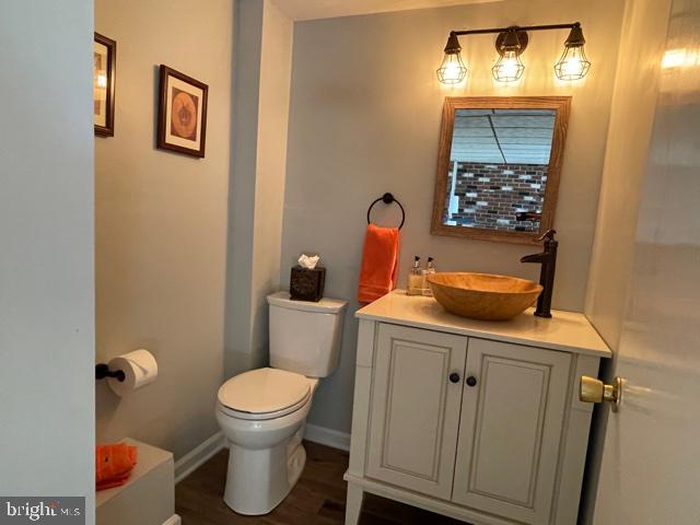 2539 Bert Fowler Road Hampstead, MD 21074 - Photo 47 of 65 UPDATED Lower Level Half Bath