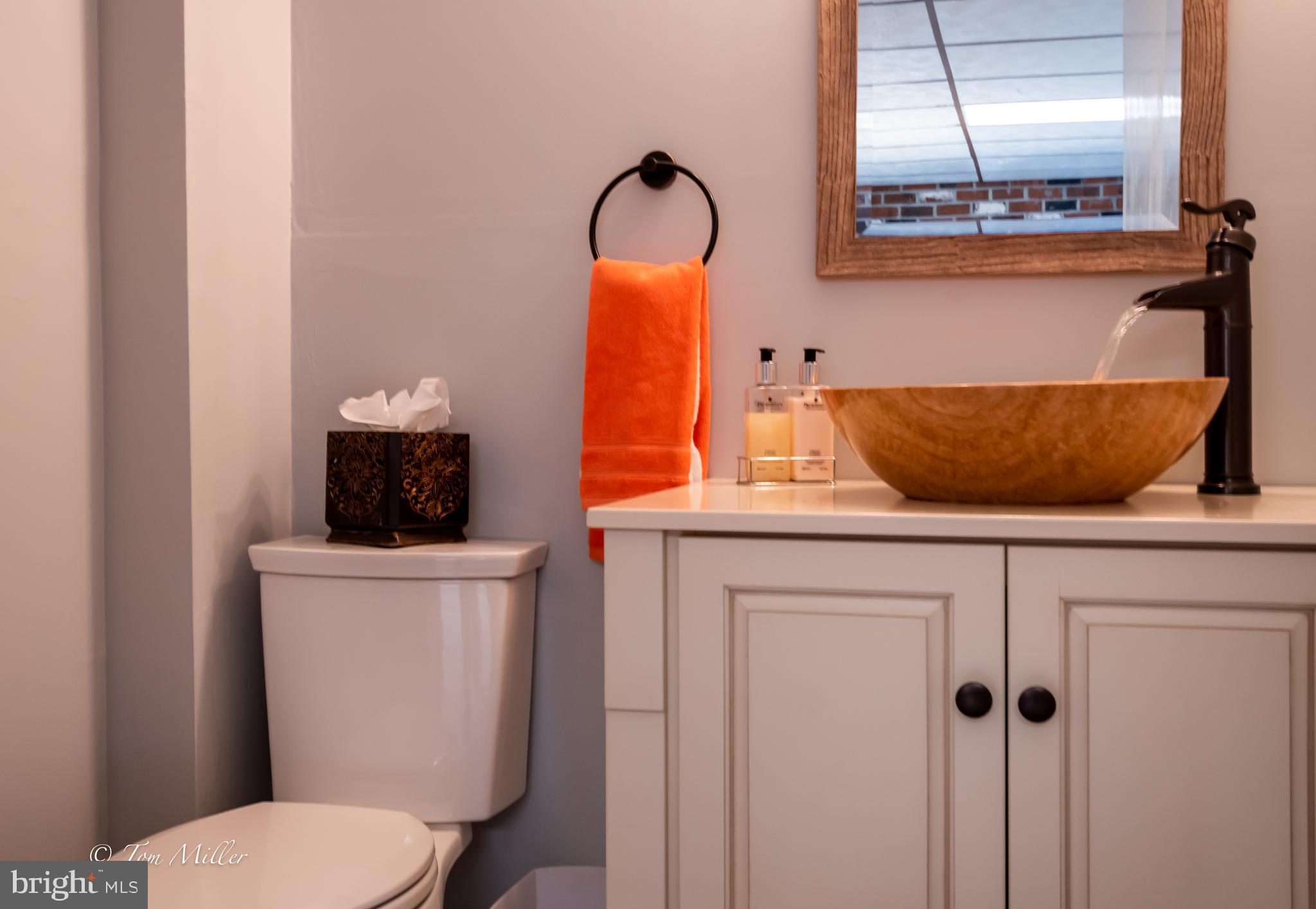2539 Bert Fowler Road Hampstead, MD 21074 - Photo 48 of 65 Lower Level Half Bath-Gorgeous!