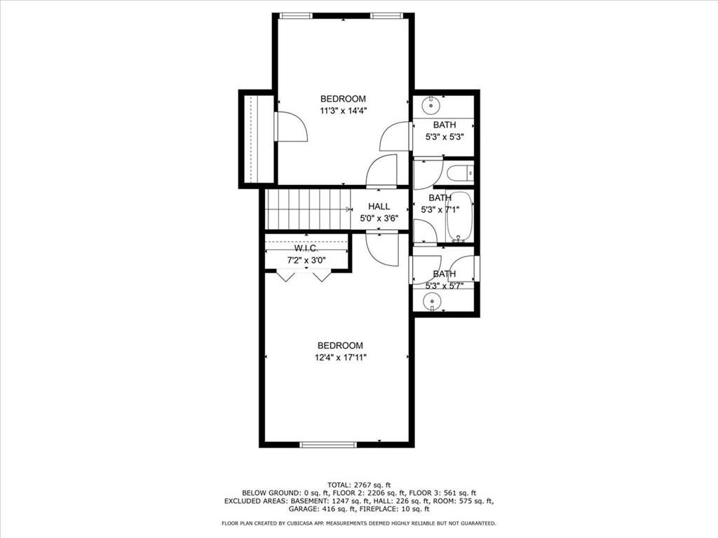 2021 Cockrell Pointe Northwest Kennesaw, GA 30152 - Photo 54 of 59 a picture of a wall with a white wall