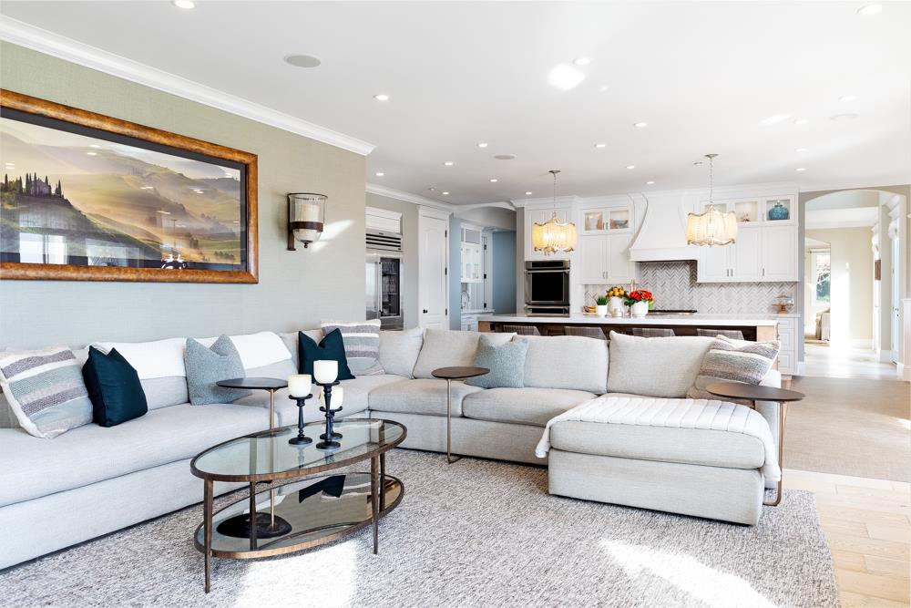 3917 Mainsail Place Soquel, CA 95073 - Photo 12 of 43 a living room with furniture and kitchen view