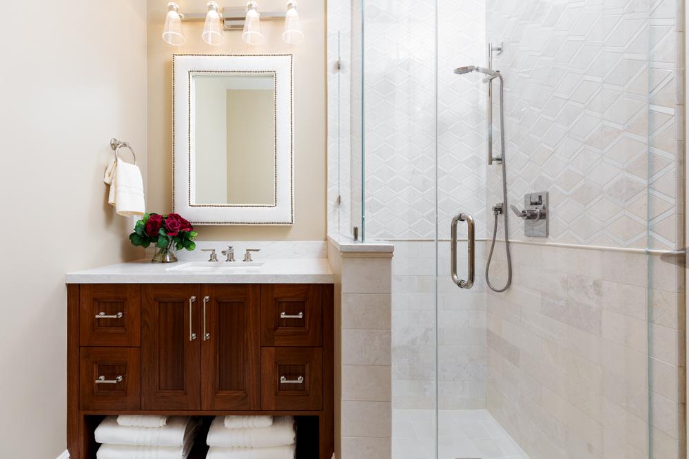 3917 Mainsail Place Soquel, CA 95073 - Photo 18 of 43 a bathroom with a sink and a mirror